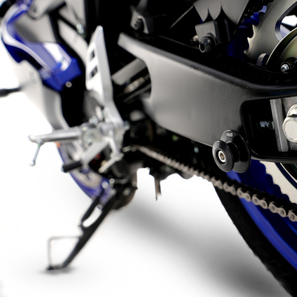 R&G M6 Paddock Stand Bobbins for Yamaha YZF-R125 '19-, MT-125 '20-, Ducati Monster 950 (+) '21- & Tenere 700 World Raid '22-